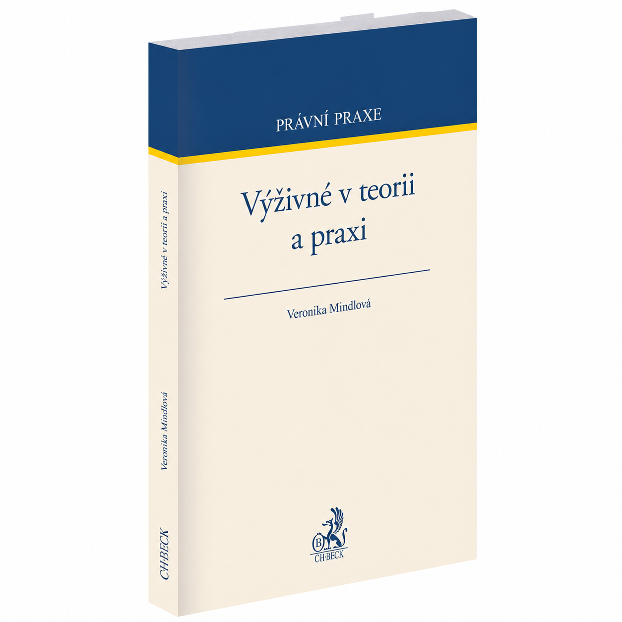 Obálka odborné publikace Výživné v teorii a praxi od Veroniky Mindlové